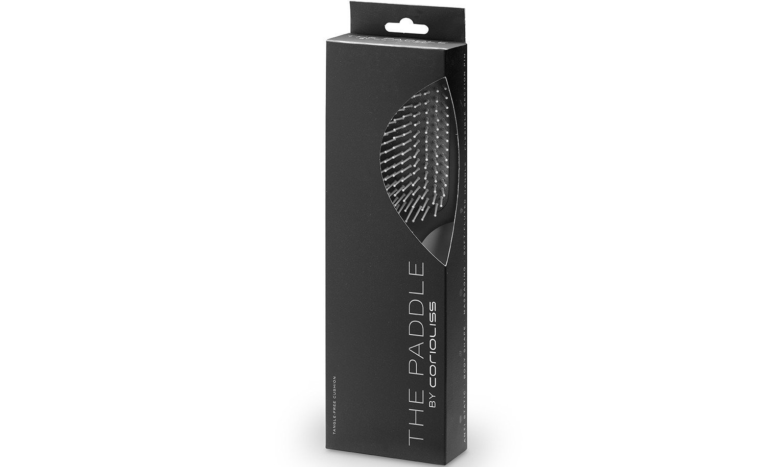 CORIOLISS THE PADDLE BRUSH BLACK