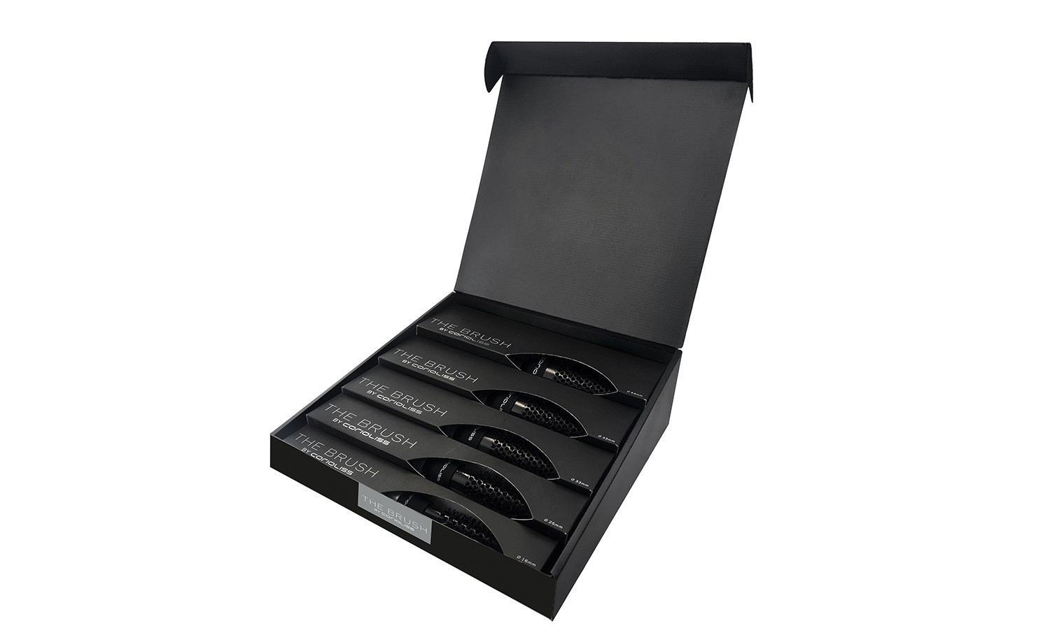 CORIOLISS THE BRUSH - BLACK - 5 BRUSH KIT