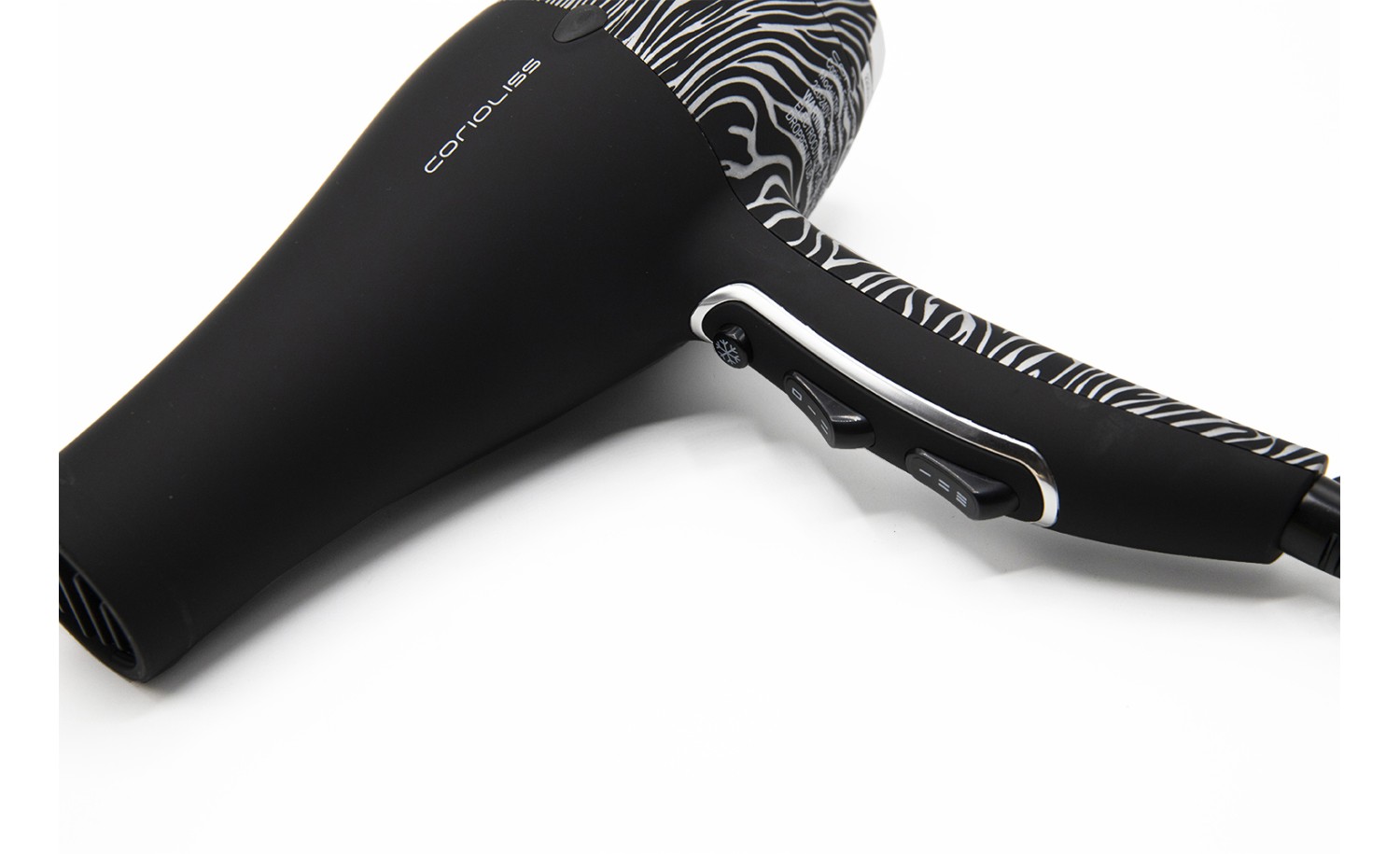 CORIOLISS FLOW DC BLACK SILVER ZEBRA SOFT TOUCH...