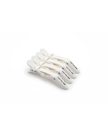 CORIOLISS CROC HAIR CLIPS PROFESIONAL WHITE