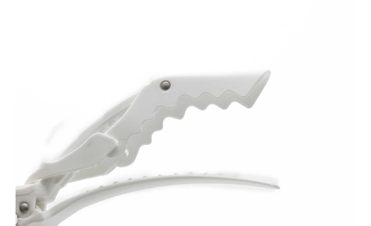 CORIOLISS CROC HAIR CLIPS PROFESIONAL WHITE