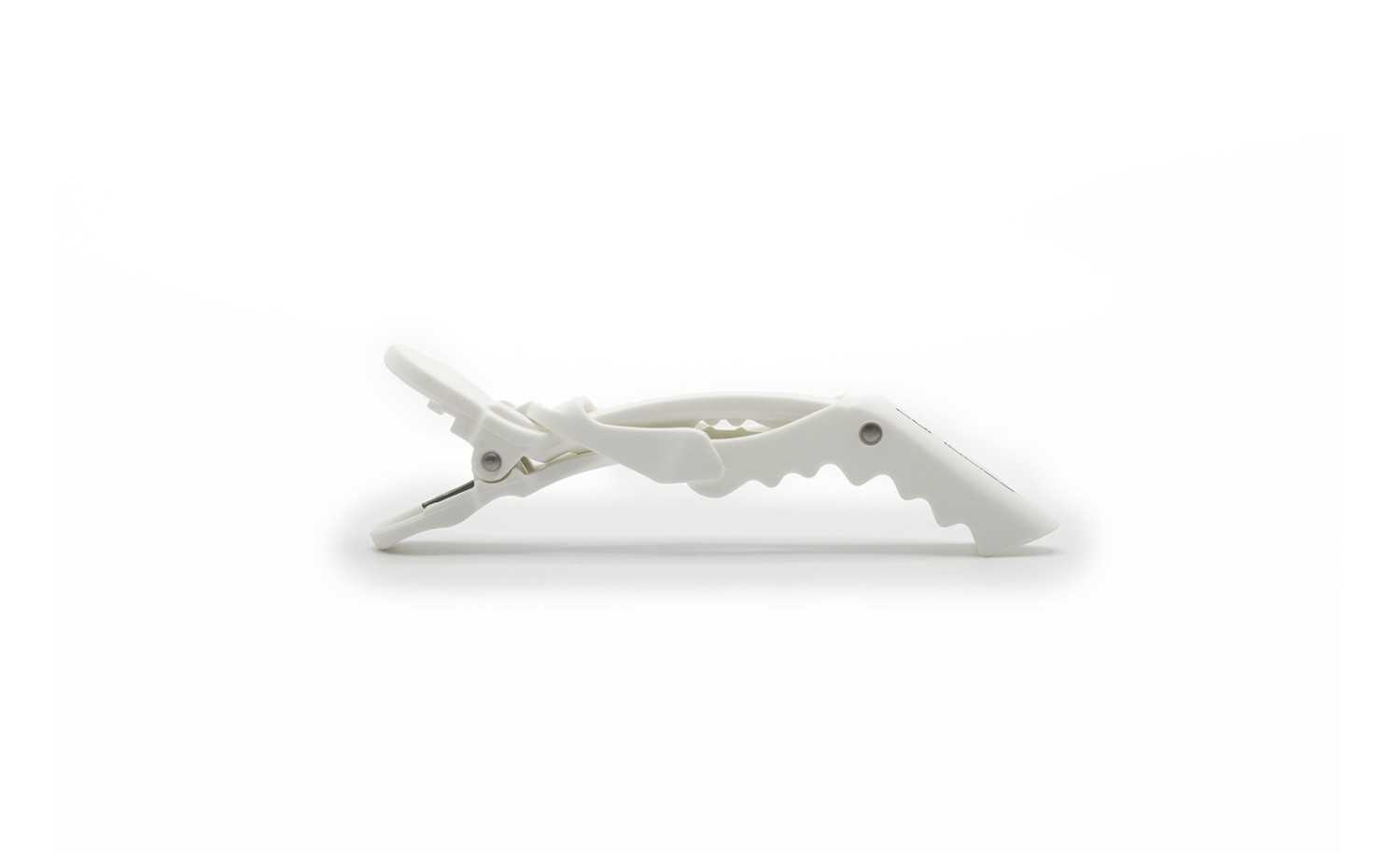 CORIOLISS CROC HAIR CLIPS PROFESIONAL WHITE