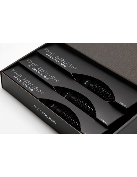 CORIOLISS THE BRUSH - BLACK - 3 BRUSH KIT