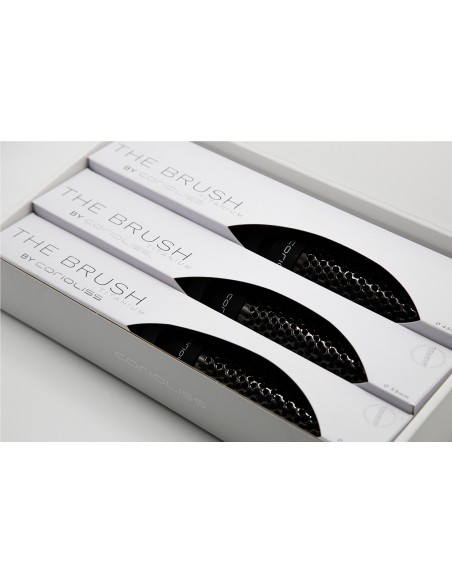 CORIOLISS THE BRUSH - TITANIUM - 3 BRUSH KIT
