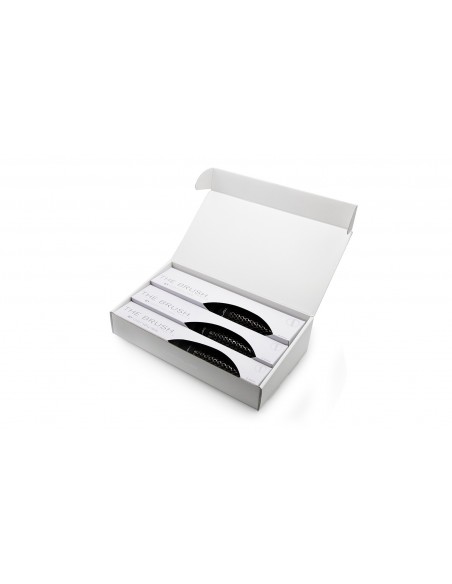 CORIOLISS THE BRUSH - TITANIUM - 3 BRUSH KIT