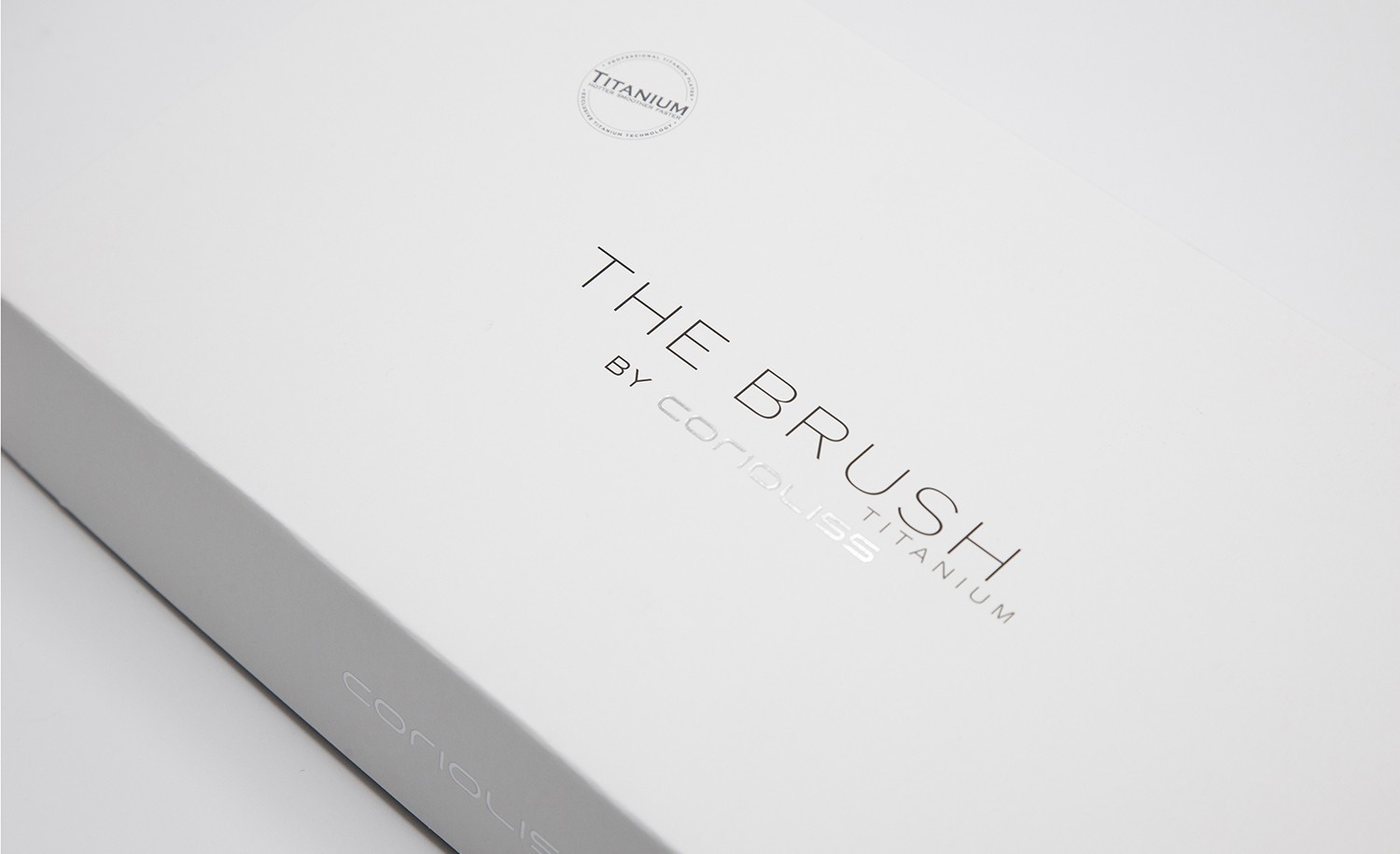CORIOLISS THE BRUSH - TITANIUM - 3 BRUSH KIT